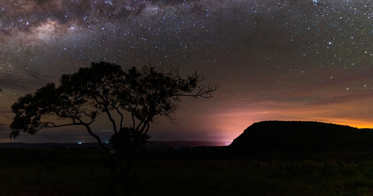 Lua e Planetas se Alinham