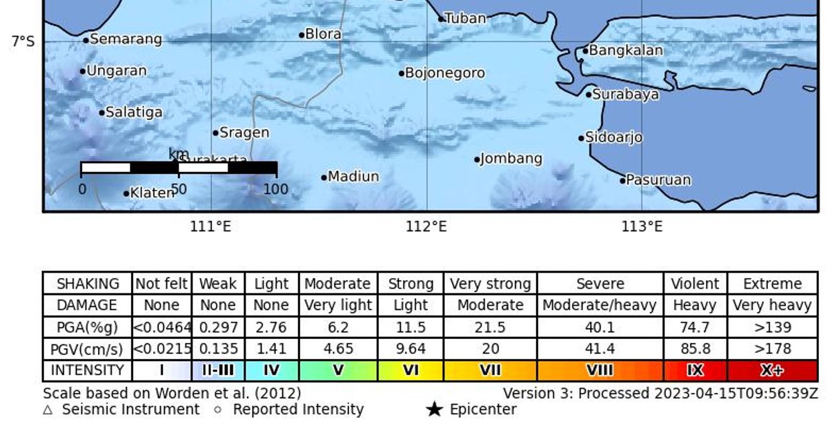 Terremoto de magnitude 7,7 atinge Indonésia e deixa ao menos 38 mortos