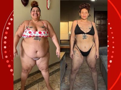 Ex-The Voice Aila Menezes exibe transformação após perder 90 kg com bariátrica