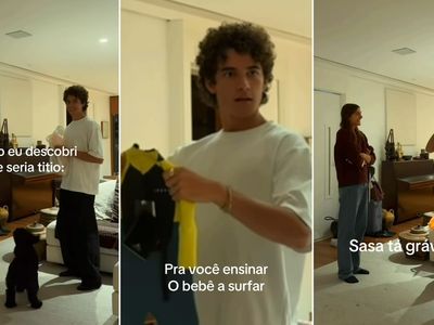Irmão de João Lucas reage à gravidez de Sasha: 'Vou ser titio!'