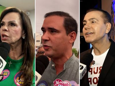 Candidatos ao governo do Tocantins fazem campanha em Palmas nesta sexta (25)