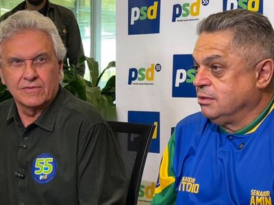 Candidato do PSD em SC troca apoio de Caiado por Flávio Bolsonaro