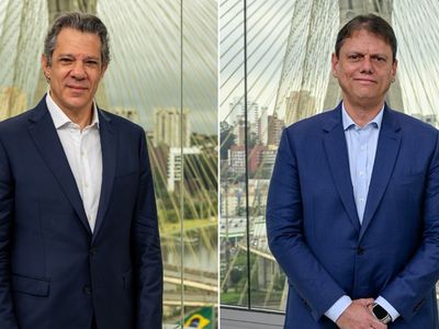 Haddad e Tarcísio detalham propostas em sabatinas do SP1