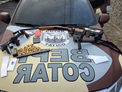 Captura de grupo com armas de fogo no Ceará