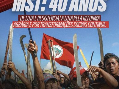 MST recebe homenagem da CPT em Goiás por trajetória de luta pela terra