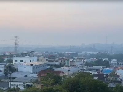 Manaus registra pior qualidade do ar do Brasil com fumaça densa