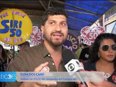 William Siri defende diversificação econômica no Norte Fluminense em agenda de campanha