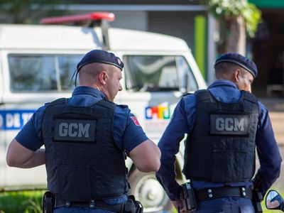 GCM Ameaça Entregador