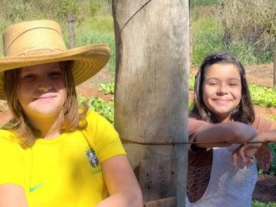 Irmãs transformam sítio em horta e ensinam sobre cultivo e finanças em SP