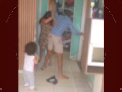 Homem é preso após espancar esposa na frente dos filhos no Paraná; vítima pediu que filho filmasse agressões