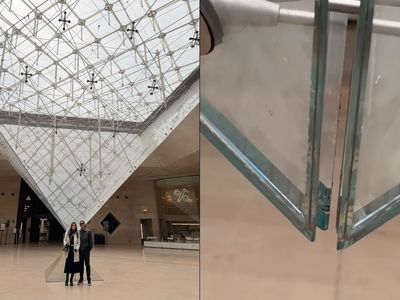 Goianiense viraliza ao criticar acabamento da pirâmide do Louvre