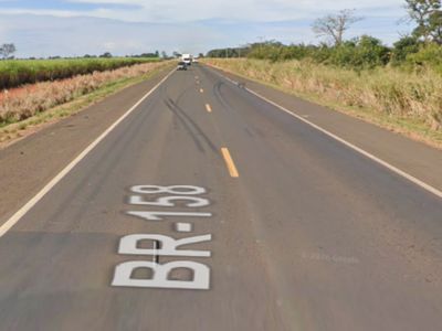 Motorista morre e duas pessoas ficam feridas em colisão frontal na BR-158, MS