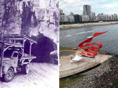 Parque subaquático de pedras de 600 milhões de anos em SP