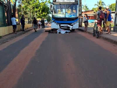 Acidente entre moto e ônibus em Santarém reforça urgência de segurança viária em Goiânia