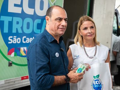 Prefeitura de Goiânia lança programa de troca de recicláveis por alimentos