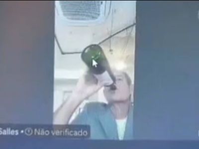 CNJ afasta juiz flagrado bebendo e fumando em audiência virtual