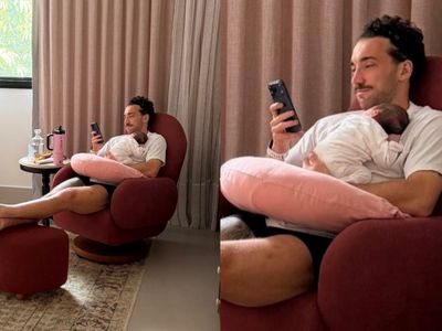 Léo Ortiz compartilha momento com filha recém-nascida e emociona torcida do Flamengo