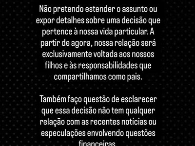 Jheny Santucci confirma fim do casamento com Arthur Aguiar e descarta motivo financeiro