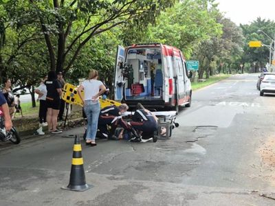 Idoso de 80 anos fica ferido após atropelamento em Campinas (SP)