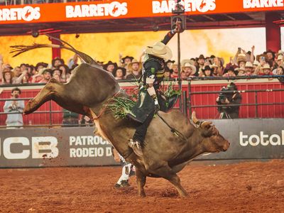 Cássio Dias Barbosa lidera abertura do Rodeio de Barretos 2026 com 91,50 pontos