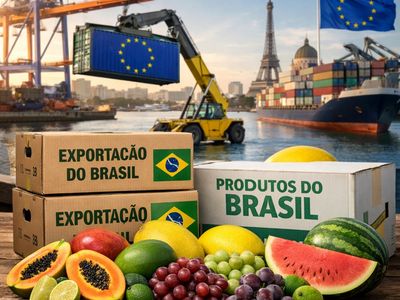 Exportações do Brasil à UE crescem 26% com acordo Mercosul-Europa; Goiás vê oportunidades no agronegócio