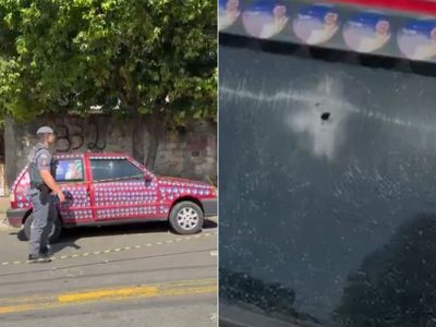 Carro de equipe de vereador cassado é atingido por tiros em Campinas