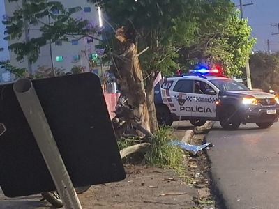 Jovem de 21 anos morre em acidente de moto na Avenida Miguel Sutil, em Cuiabá