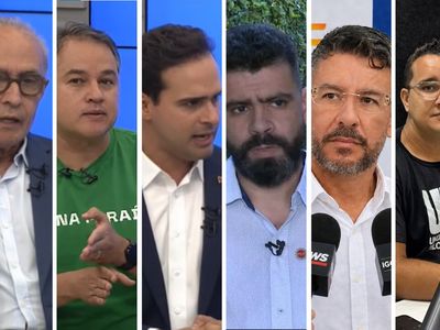 Candidatos ao governo da Paraíba intensificam agenda com caminhadas e sabatinas