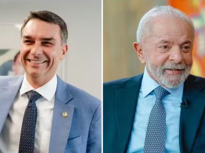 Lula e Flávio Bolsonaro fecham palanques nos oito maiores colégios eleitorais