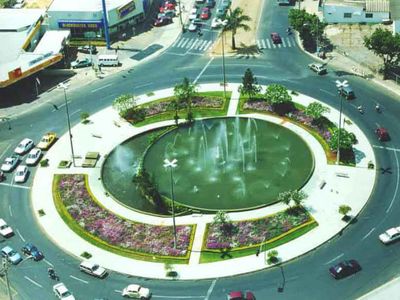 Projeto Florescer revitaliza rotatória do Cepal em Goiânia