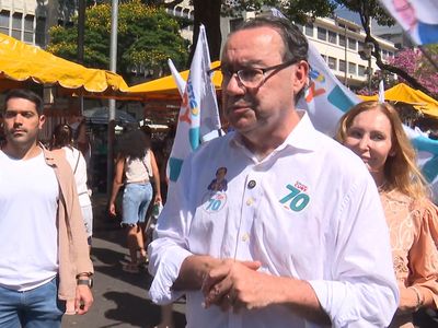 Augusto Cury defende fim das bets ou taxa de 60% em ato de campanha em Belo Horizonte