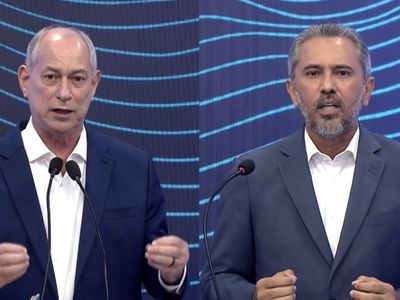 Ciro e Elmano debatem segurança e violência contra mulher no Ceará