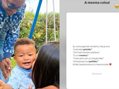 Carol Peixinho celebra 1 ano e 1 mês do filho Bento com Thiaguinho