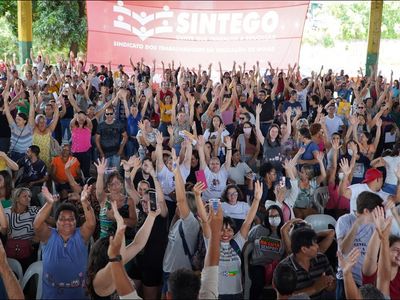 Sintego inicia semana de mobilização em escolas municipais de Goiânia