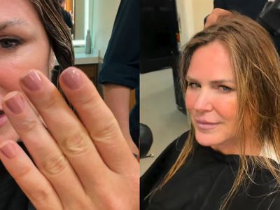 Susana Werner renova visual loiro após voltar ao Brasil