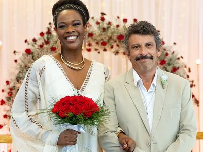 Noemia Oliveira revela bastidores da renovação de votos de Iara e Juarez em 'Por Você'