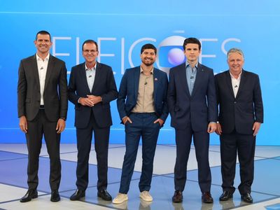 Debate da Globo: candidatos ao governo do RJ debatem segurança pública e propostas para enfrentar facções