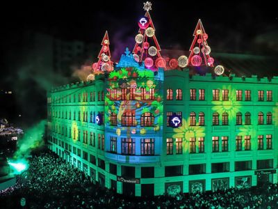 Bradesco anuncia seis noites de "Encantares" no Palácio Avenida para o Natal 2026