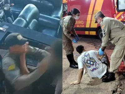 PM de Catalão com histórico de tiro em abordagem espanca adolescente