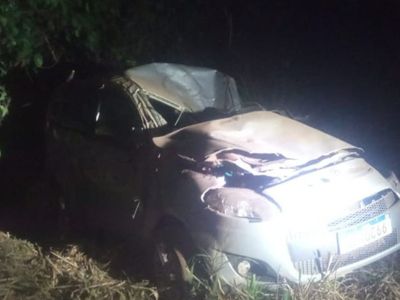 Mãe e filho morrem após carro capotar em rodovia de Mato Grosso
