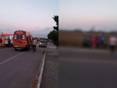 Duas mortes em batida na BR-101 em Goianinha