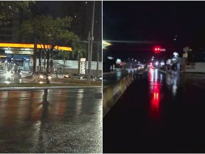 Chuva forte surpreende Grande Goiânia na manhã desta quarta