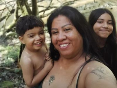 Carro arrastado por temporal mata dois filhos de pai em Caxias do Sul