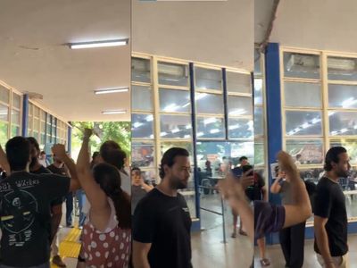 Deputado Ulysses Moraes se envolve em confusão com estudantes em ato na UFMT