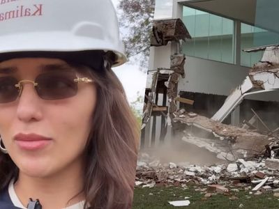 Rafa Kalimann inicia demolição de chácara em Goiânia e anuncia reconstrução