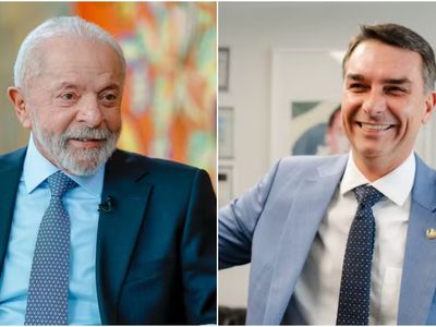 Lula e Flávio Bolsonaro pedem votos em convenções partidárias