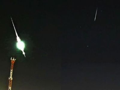 Chuva de meteoros é registrada no céu de Goiânia por astrofotógrafo amador