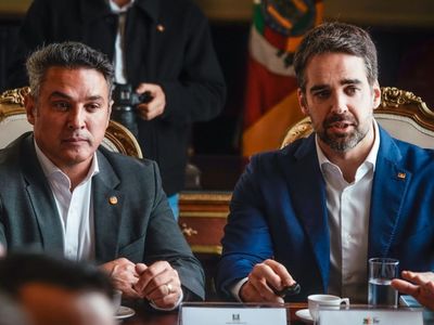 Leite e Zucco iniciam transição no RS com reunião no Piratini