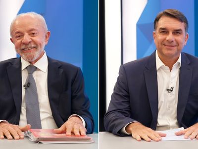 Lula e Flávio Bolsonaro se enfrentam no primeiro debate do segundo turno