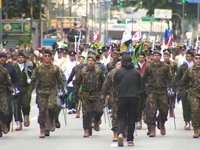 Campinas tem desfile de 7 de Setembro com frio de 14°C e público de 20 mil
